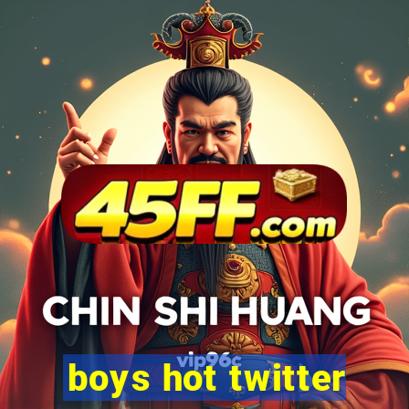 boys hot twitter